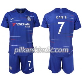 Koszulka Chelsea KANTE 7 Dziecięca Główna 2018-2019 - Koszulki Piłkarskie